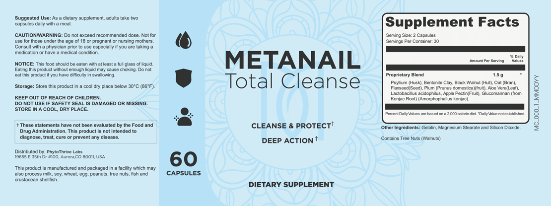 Metanail Complex supplement facts